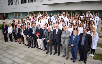 25 de setembre de 2017 – UManresa-FUB va rebre els alumnes de la primera promoció de la Facultat de Medicina de la UVic-UCC