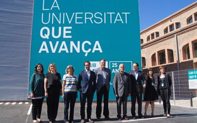 17 de setembre de 2015 – Visita institucional a les noves instal·lacions de l’edifici FUB2 d’UManresa