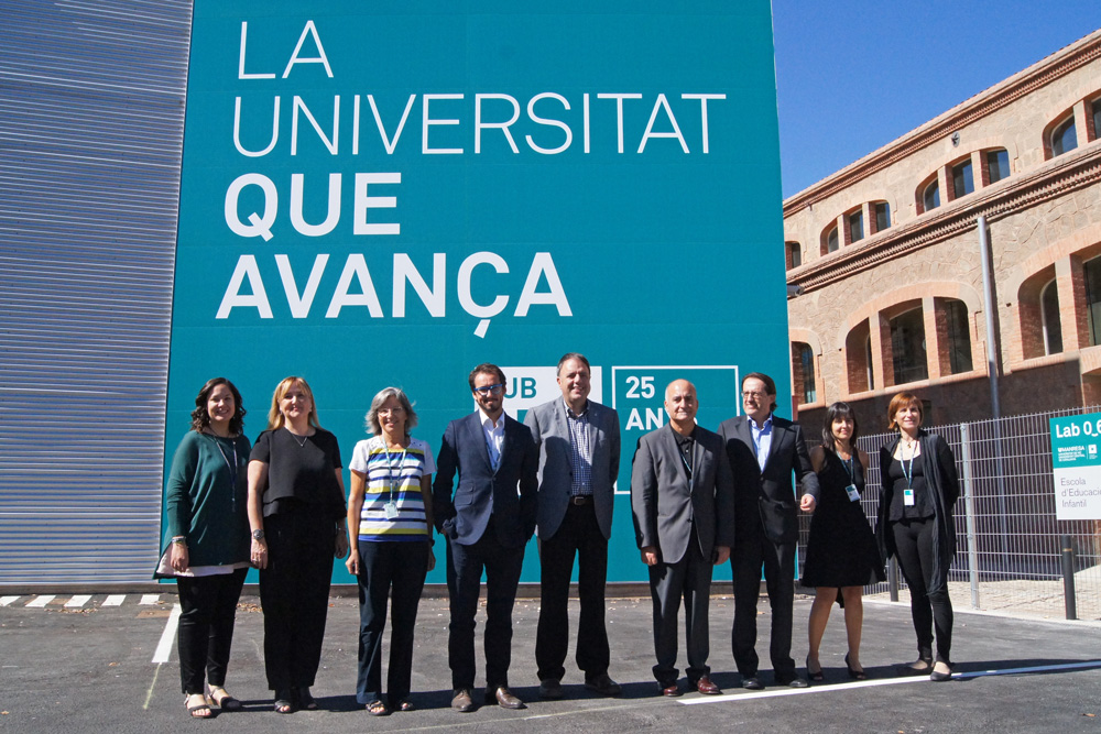 17 de setembre de 2015 – Visita institucional a les noves instal·lacions de l’edifici FUB2 d’UManresa