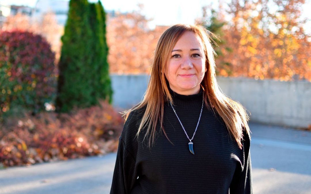 Sara Carmona Martínez, membre de l’equip d’Infraestructures  