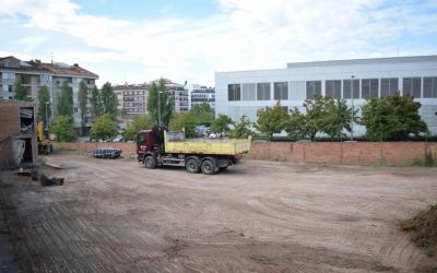 25 de setembre de 2020 – UManresa va iniciar l’adequació del solar del carrer Ramon d’Iglésias com a pàrquing